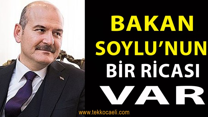 İçişleri Bakanı Soylu, Vatandaşlara Seslendi