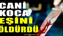 Eşini Bıçaklayarak Öldürdü