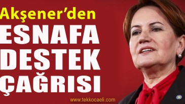 FLAŞ! Esnafa Destek Çağrısı