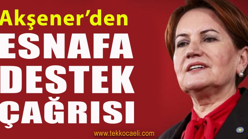 FLAŞ! Esnafa Destek Çağrısı