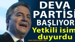 Deva Partisi’nde Flaş Gelişme