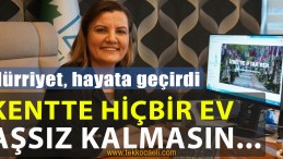 İzmit’te Hiçbir Ev Aşsız Kalmasın Diye, Düğmeye Bastı
