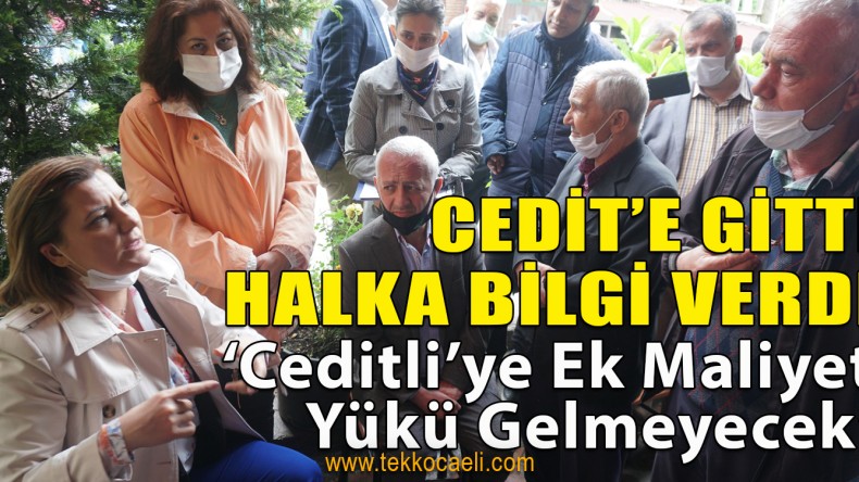 Cedit Halkından Başkan Hürriyet’e Teşekkür