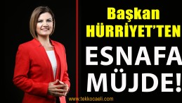 İzmit Esnafı’na Bayram Müjdesi