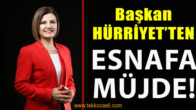 İzmit Esnafı’na Bayram Müjdesi