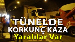 TIR’lar Çarpıştı; Yaralılar Var