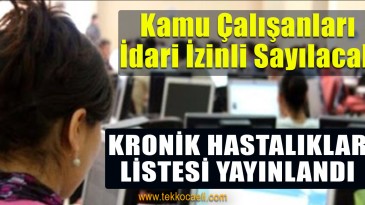 Sağlık Bakanlığı Duyurdu; İşte Kronik Hastalıklar Listesi