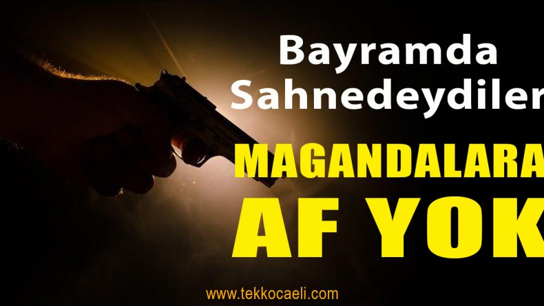 Bayramda Magandalar Yine İş Başındaydı