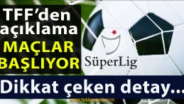 Lig Maçlarında Dikkat Çeken Değişiklik