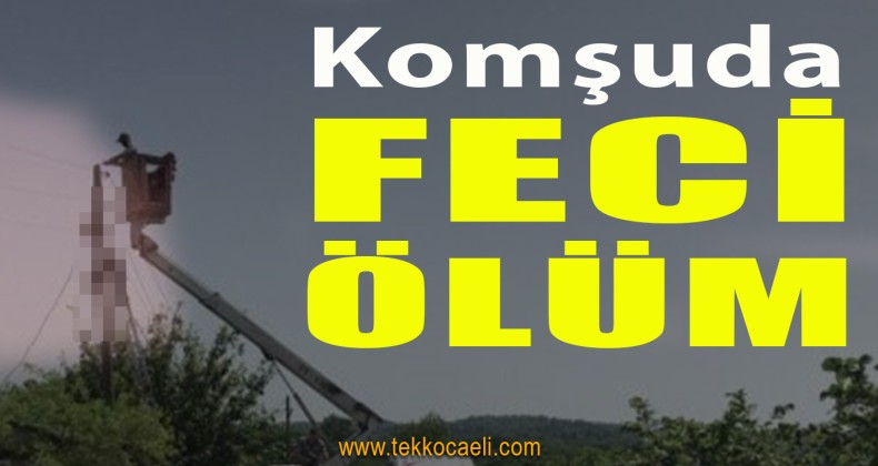 Elektrik Akımına Kapılan Şahıs Can Verdi