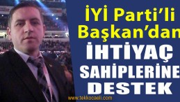 Karamürsel’de Erzak Dağıttı, Veresiyeleri Kapattı