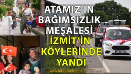 İzmit’in Köylerinde 19 Mayıs Coşkusu