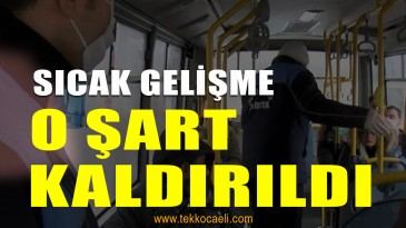 Toplu Taşımada Yeni Karar