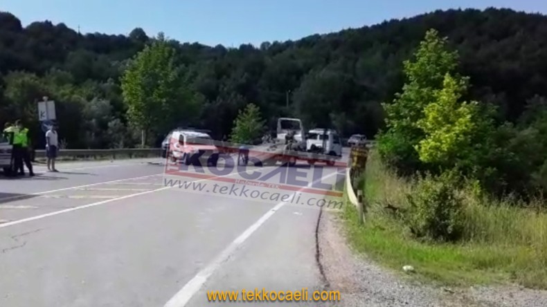 Çubuklu Osmaniye’de Kaza; Yaralılar Var