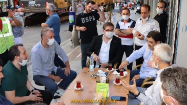 CHP, Alemdar Esnafının Yanında Oldu