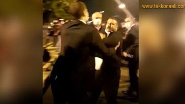 AKP Genel Merkezi Önünde Şok