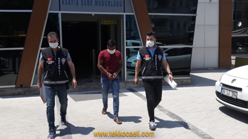 Oto Hırsızı Kandıra’da Yakalandı