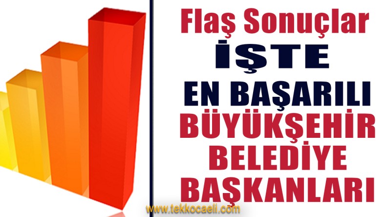 En Başarılı Büyükşehir Belediye Başkanları Araştırmasında Fark Attı