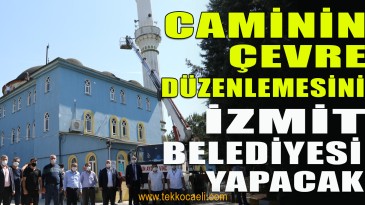 İzmit Belediyesi Ekipleri, Süleymaniye Paşa Camiinde İncelemelerde Bulundu