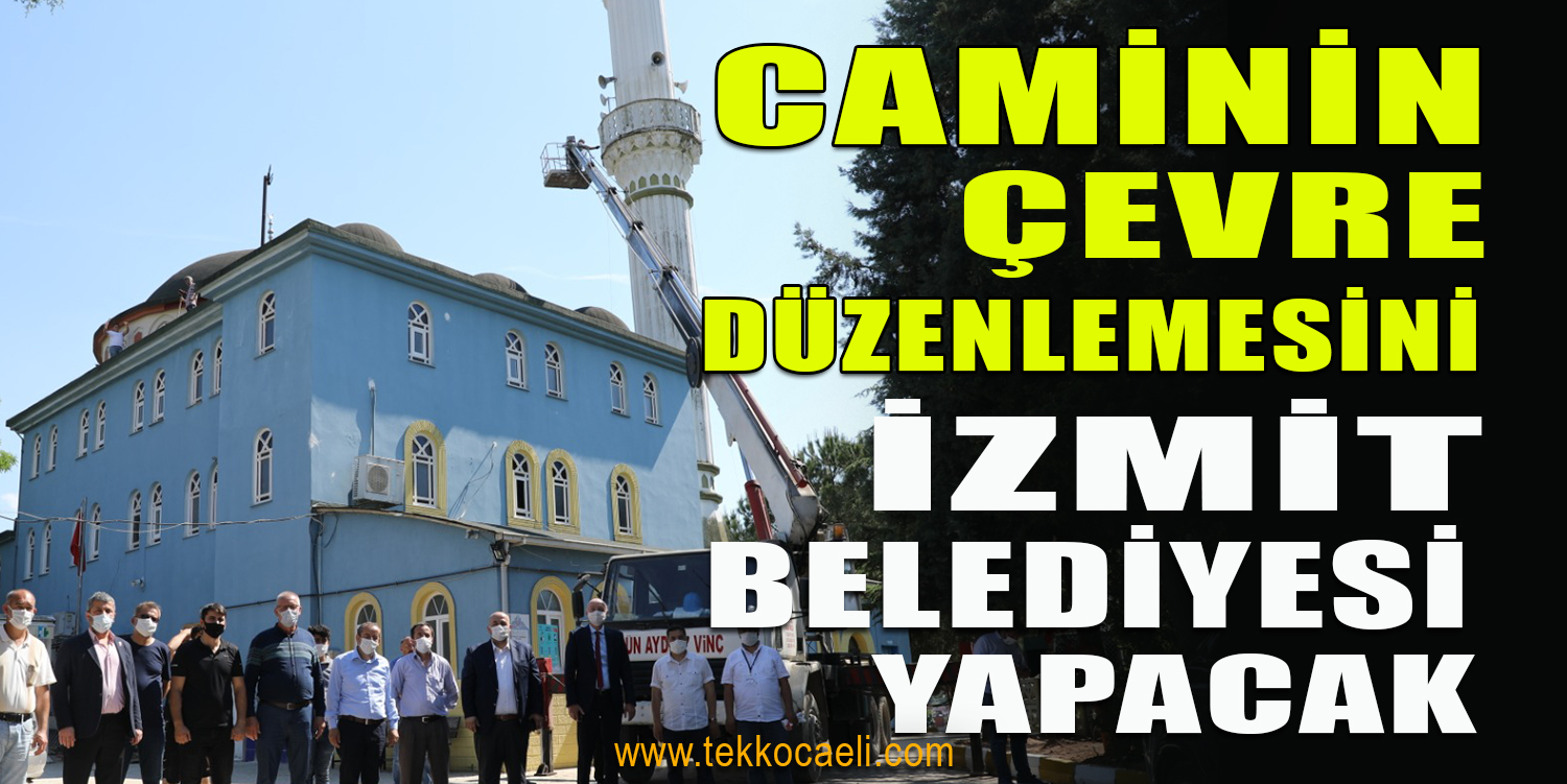 İzmit Belediyesi Ekipleri, Süleymaniye Paşa Camiinde İncelemelerde Bulundu
