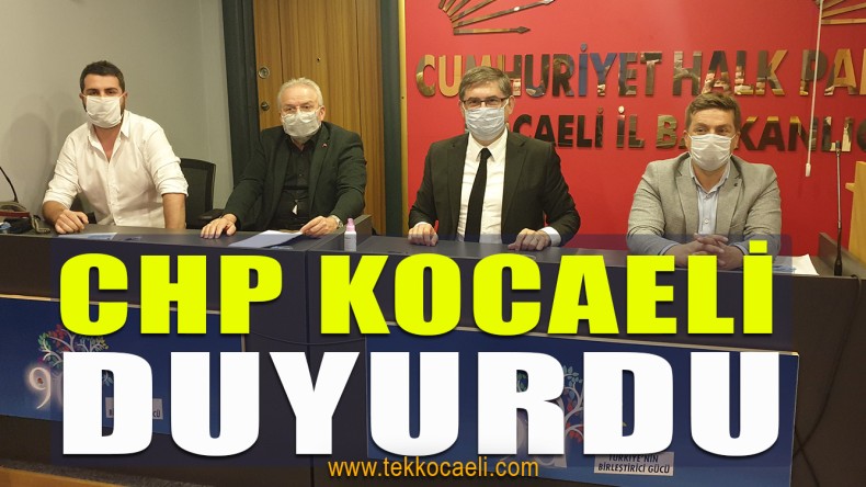 CHP Kocaeli İl Yönetiminde Görev Dağılımı Yaptı
