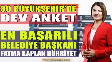 30 Büyükşehir’in İlçe Belediyeleri Arasında En Başarılı Belediye Başkanı Oldu