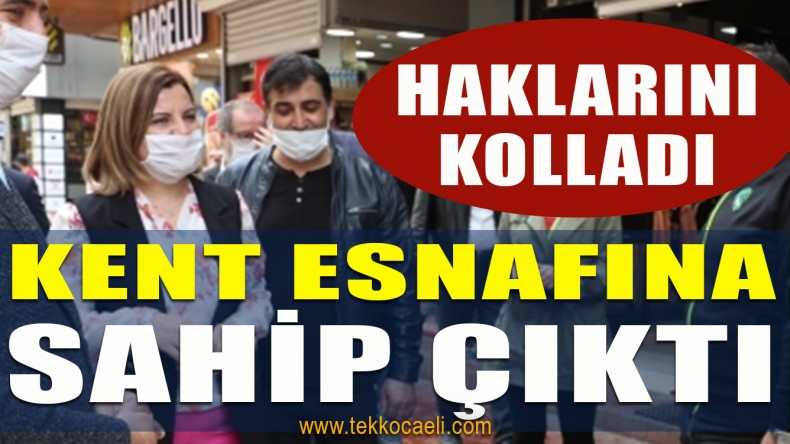 Başkan Hürriyet, Bu Sözlerle Kent Esnafına Sahip Çıktı