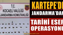 Kartepe’de Tarihi Eser Operasyonu
