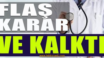 Sağlık Çalışanları İçin Flaş Karar