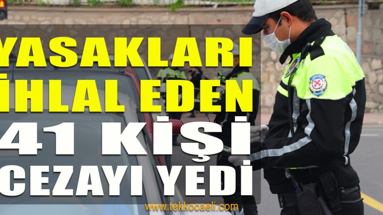 Sosyal Mesafeye Uymayanlar ve Maske Takmayanlara Ceza