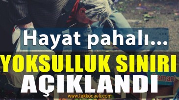 Yoksulluk Sınırı Açıklandı; Hayat Pahalılaşıyor