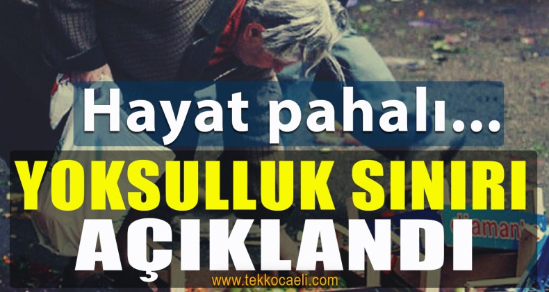 Yoksulluk Sınırı Açıklandı; Hayat Pahalılaşıyor