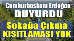 Hafta Sonu Sokağa Çıkabilirsiniz