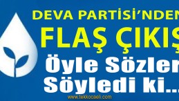 DEVA Partisi’nden Bahçeli Açıklaması