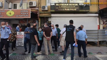 İzmit Belediyesi, Tehlike Yaratan Binayı Tahliye Etti