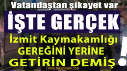 İzmit Belediyesi, Yahya Kaptan’daki Olaya İlişkin Gerçekleri Açıkladı