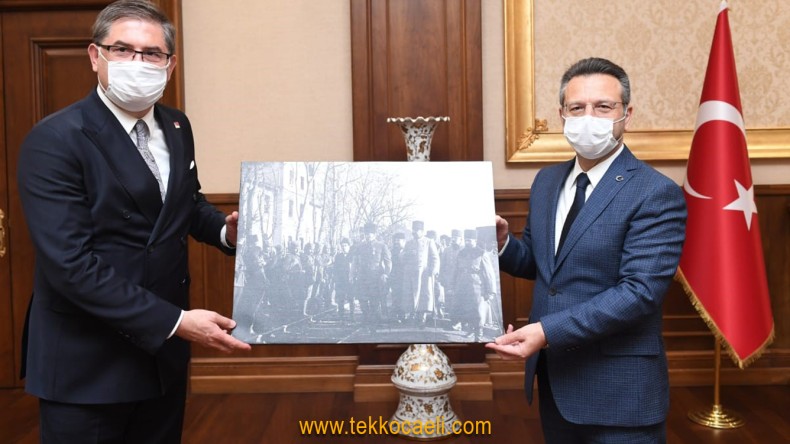 CHP’den Vali Aksoy’a Veda Ziyareti