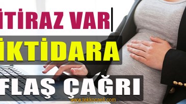 Hamile Kadınların Çalışmasına Tepki Gösterdi