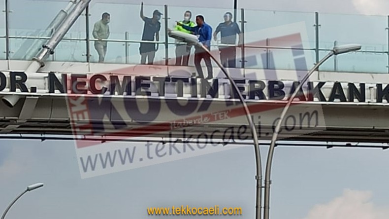 İzmit’te İntihar Girişimi