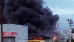 Fabrikada Korkutan Yangın