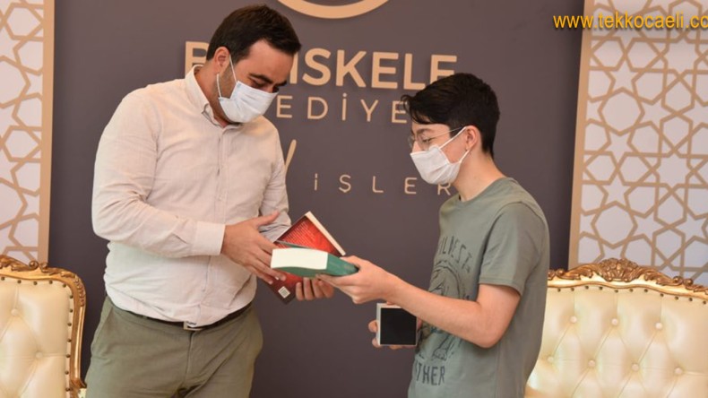 LGS 1.’si Burak Bera’dan, Başkan Özlü’ye Ziyaret