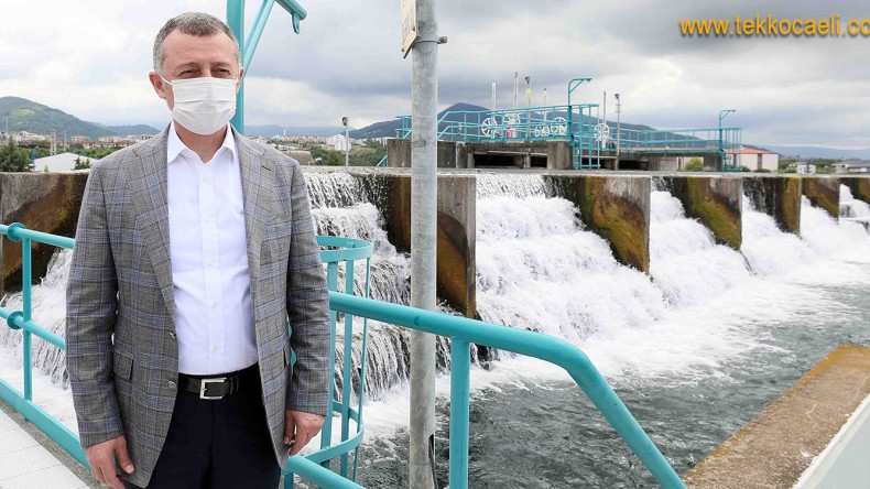 Büyükakın, İzmit Su A.Ş. Tesislerinde İnceleme Yaptı