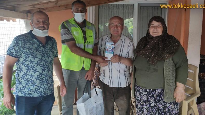 Dilovası’nda 16 Bin Haneye Maske Dağıtıldı