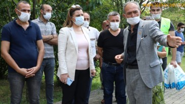 Başkan Hürriyet, Tüysüzler’de Halkı Dinledi