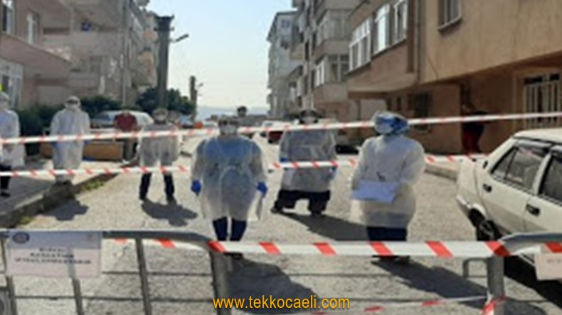 Kocaeli’de O Sokak Karantinaya Alındı