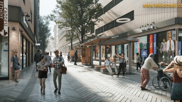 Halk Karar Verdi; Yeni Fethiye Caddesi Böyle Olacak