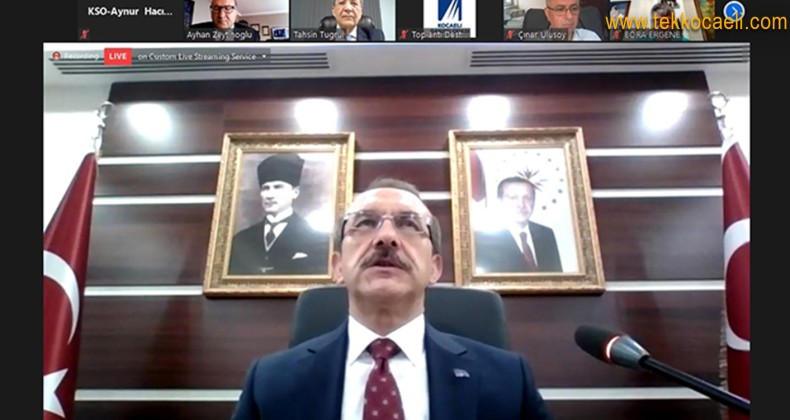 Kocaeli Valisi Seddar Yavuz, KSO Meclisi’nde Konuştu