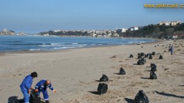 Bu Sahilde Denize Girmek Yasaklandı