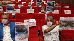 CHP’liler Büyükşehir Meclisi’nde Taşocağı’na Hayır Dedi