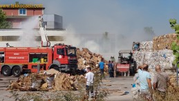 İzmit Sanayi Mahallesinde Yangın